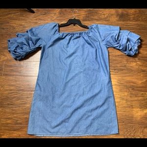 Women Robert Louis Jean dress size XL